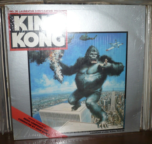 King Kong Lp Soundtrack 1976 John Barry Usa