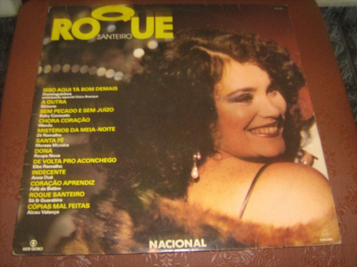 Lp Vinil Novela Roque Santeiro - Trilha Nacional/ Rede Globo