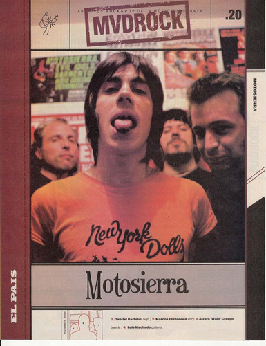 Rock Nacional Motosierra Archivo El Pais Fasciculo 2003