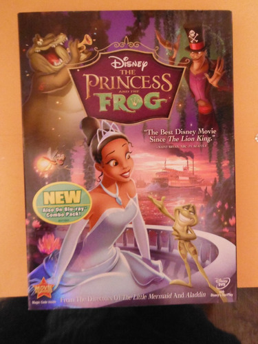 Walt Disney The Princess And The Frog Import Dvd Usa Movie