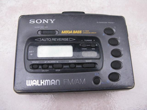 Psicodelia: Walkman Sony  Mega Bass Funciona Medias Fx42 Wkm