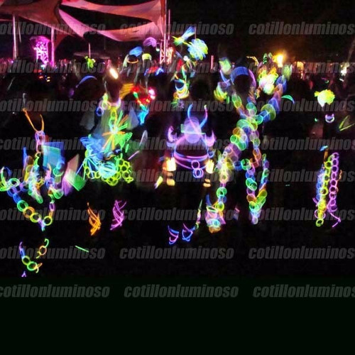 Pulseras Quimicas Luminosas Pack X 50 Cotillon Luminoso