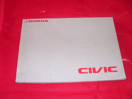 Honda Civic Manual Do Proprietario Original