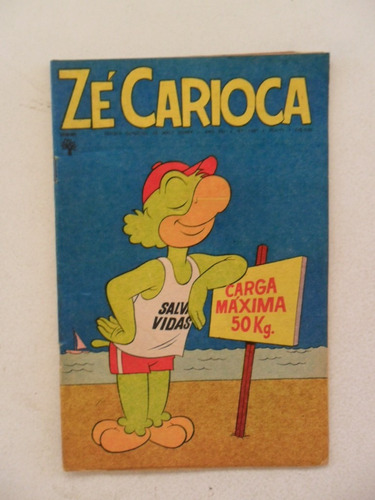 Zé Carioca Nº 1001 Editora Abril 15/01/1971