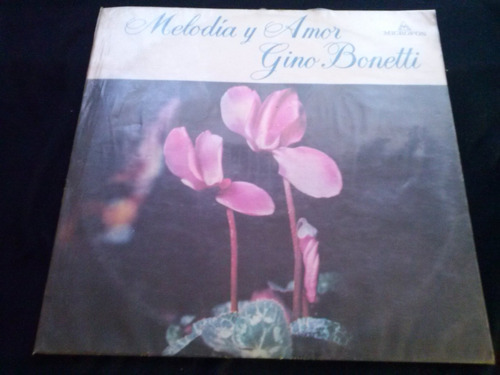 Lp Gino Bonetti Melodia Y Amor