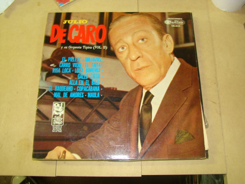 Julio De Caro Vol 2 Vinilo Lp Excelente Estado / Kktus