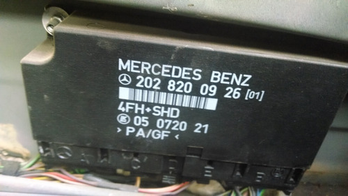 Ecu Mercedes C280 C220 Ccm Bcm Confort Módulo Clase C Y E