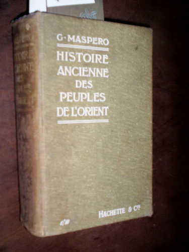 Raro Historia Antiga Dos Povos Do Oriente 1912