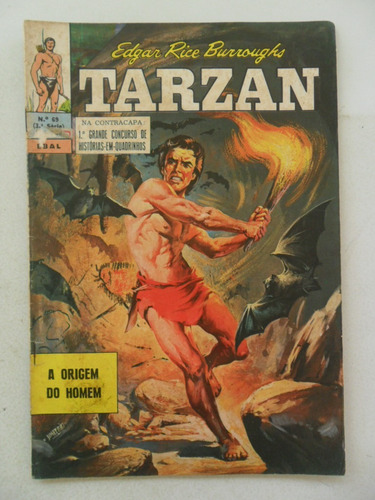 Tarzan 3ª Série Nº 69 Ebal Junho 1971