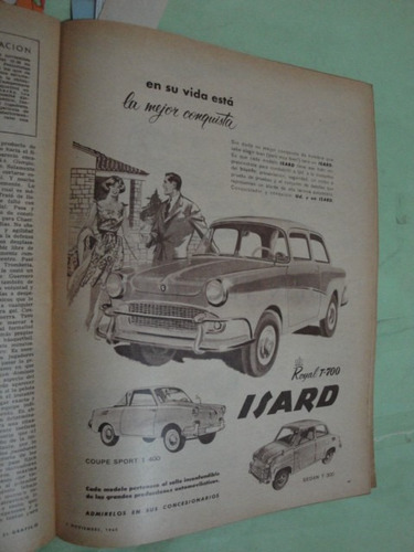 Publicidad Isard Royal T-700 / T-400 / T-300