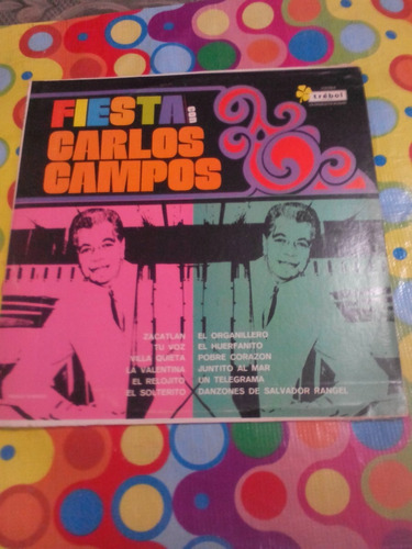 Carlos Campos Lp Zacatlan  1970 R