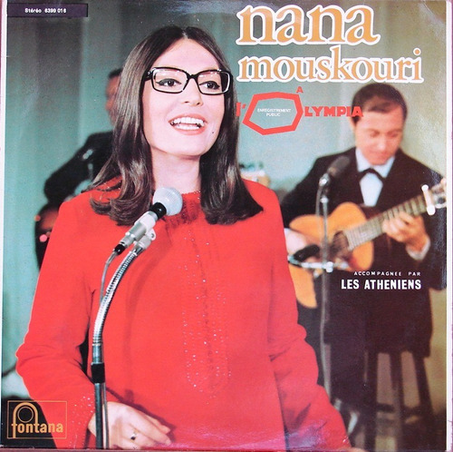 Nana Mouskouri - A L´olympia - Lp De Francia Año 1967