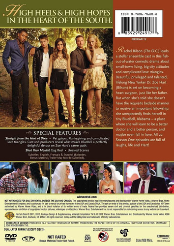 Hart Of Dixie Temporada 1 Uno Serie Tv Discos En Dvd