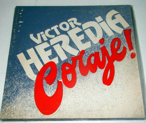 Victor Heredia Coraje Lp Argentino / Kktus