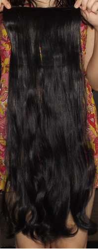 Aplique 80 Cm Cabelo Qualidade Premium-fotos Reais Do Cabelo