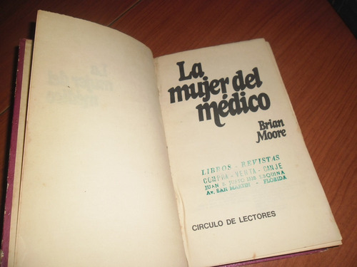 La Mujer Del Médico - Brian Moore - Circulo De Lectores