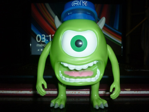 Parlante Portatil Recargable Mike Wazowski De Monster Inc.