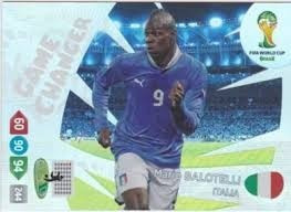 Game Changer Mario Balotelli** Cards Adrenalyn Panini Cup 14