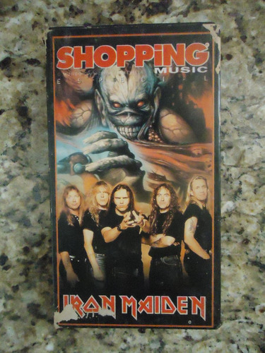 Raridade: Vhs Emi Music Iron Maiden - Clipes E Entrevistas!