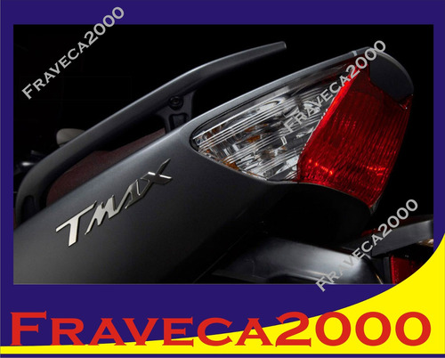 Kit Emblema Calcomania Moto Yamaha Tmax Y Tmax500 X El Par