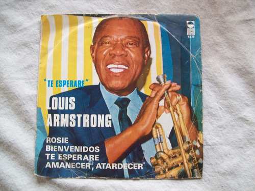 Disco De Vinilo Simple De Louis Armstrong