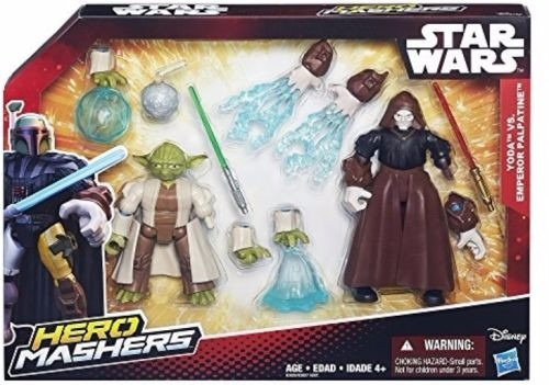 Super Hero Mashers Star Wars - Yoda Vs. Emperor Palpatine