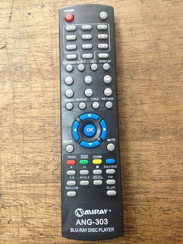 Control Remoto Genérico Nuevo Para Blu-ray Miray S/18