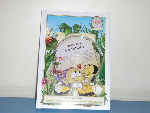 Libro De Cuentos Infantiles Con Un Cd Original (valores).