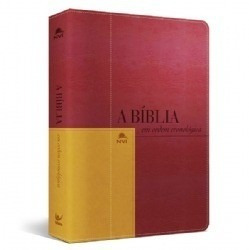Bíblia Em Ordem Cronológica + Bíblia De Estudos Nvi Capa Dur