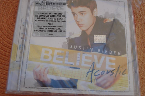 Cd Justin Bieber Believe Acoustic