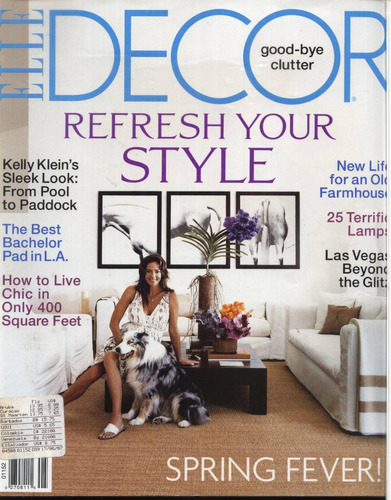 Revista Elle Decor Nro. 136 Mayo 2007 -decoracion-en Ingles