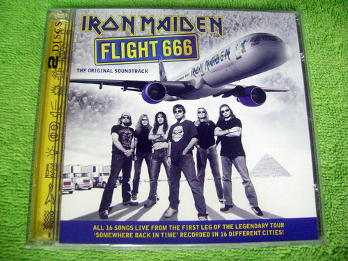 Eam Cd Doble Iron Maiden Flight 666 Original Soundtrack 2009
