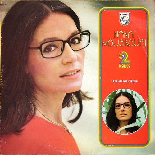 Nana Mouskouri - Les Temps Des Cerises - Doble Lp De Francia