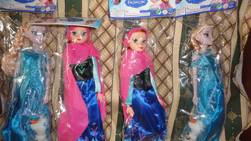 Frozen 2 Princesa Anna Reina Elsa Articulables Poseable Olaf