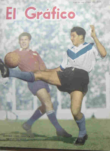 El Grafico Año 1957 C/lamina Argentina Campeon Sudamericano