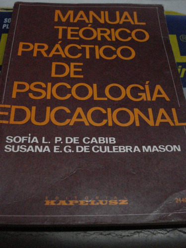 Manual Teorico Practico De Psicologia Educacional