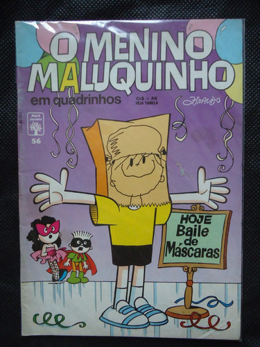 Menino Maluquinho Em Quadrinhos Nº 56 (1992) - Ziraldo