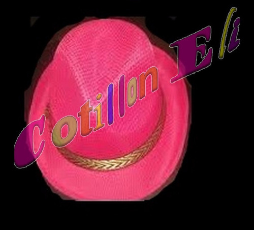 Cotillon Pack X 24 Sombreros Tanguero Guapo Tango Fluo