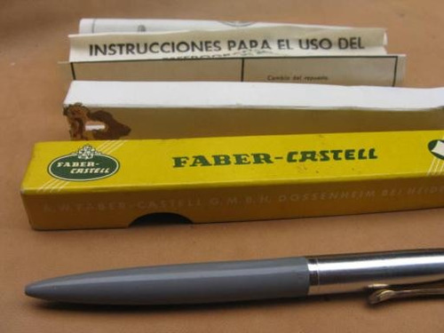 Dromedarium: Antiguo Lapicero Faber Castell Instruccio Lpf