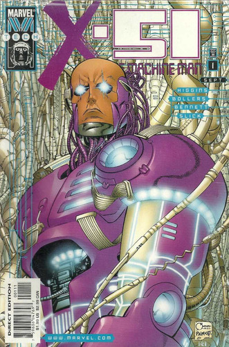 X-51 The Machine Man 01 - Marvel - Bonellihq Cx120 I19