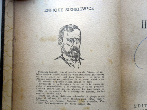 Hania - Enrique Sienkiewicz - Editorial Calomino - 1943
