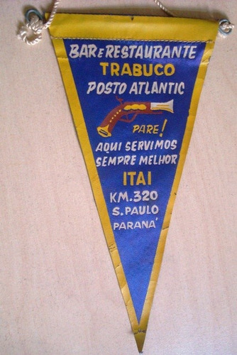 A6552 Flamula Do Restaurante Trabuco De Itai Paraná, Com 16