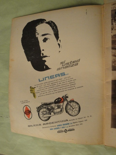 Publicidad Moto Gilera Año 1961