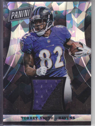 2014 Panini National Vip Prime Jersey Torrey Smith /25 Raven