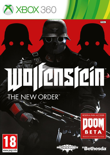 Wolfenstein: The New Order Xbox 360 Nuevo, Sellado Ntsc
