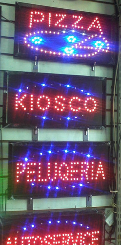 Cartel Led De Kiosko