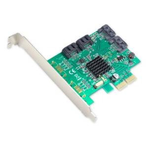 Io Cresta De 4 Puertos Sata Iii Pcie 2.0 X 2 Hyperduo Raid C