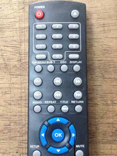 Control Remoto Genérico Nuevo Para Blu-ray Miray S/18