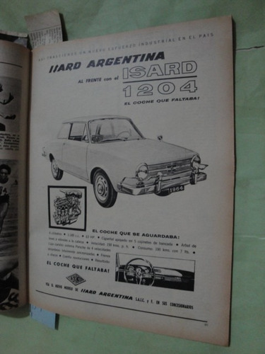 Publicidad Isard 1204 Año 1964