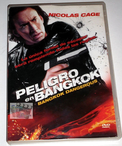 Dvd Peligro En Bangkok (2008) Nicolas Cage, Nuevo Y Sellado!